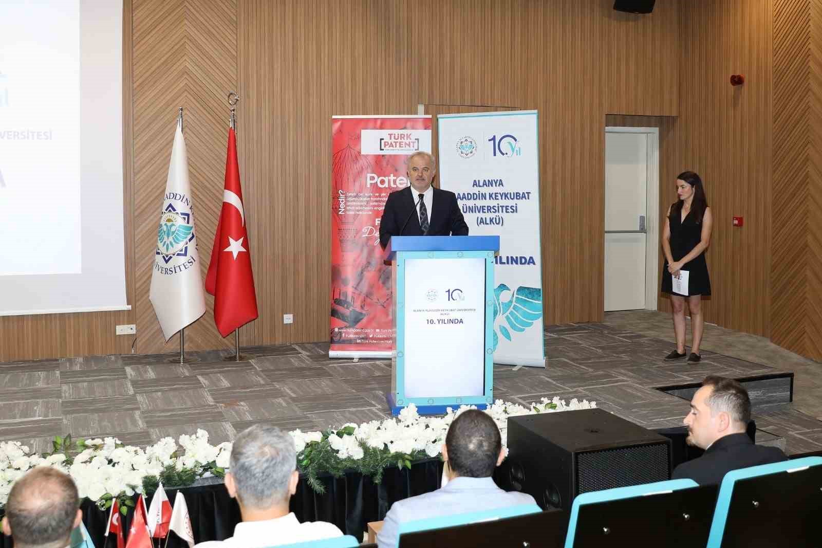 ALK&Uuml;&rsquo;de "Sınai M&uuml;lkiyet ve Ticarileşme" konulu seminer d&uuml;zenlendi
