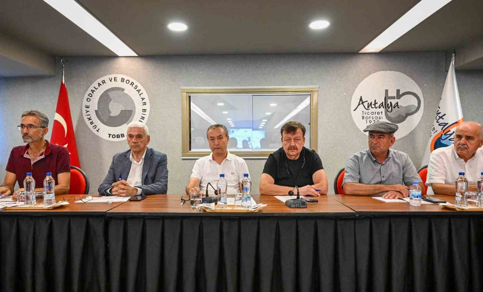 ATB’de zeytin ve zeytinyağının sektörel analizi yapıldı