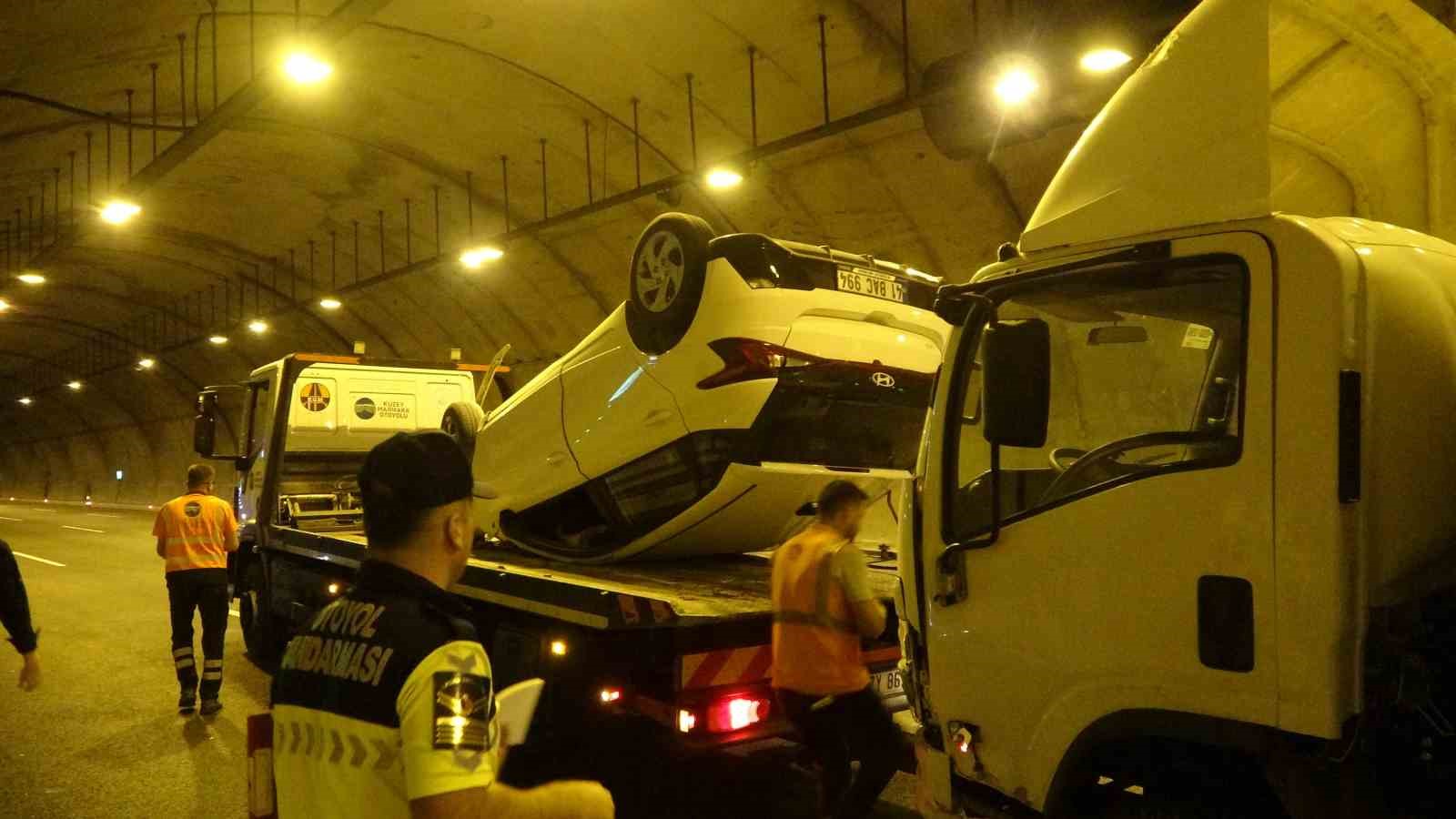 Kuzey Marmara’da otomobil takla attı: 1 yaralı