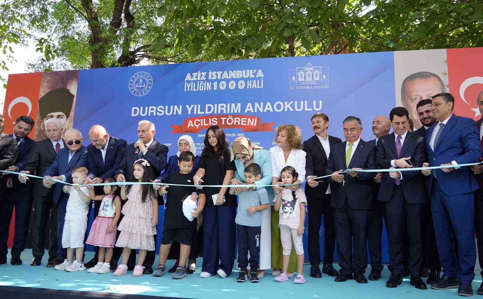 Bahçelievler’de Dursun Yıldırım Anaokulu’nun açılışı yapıldı