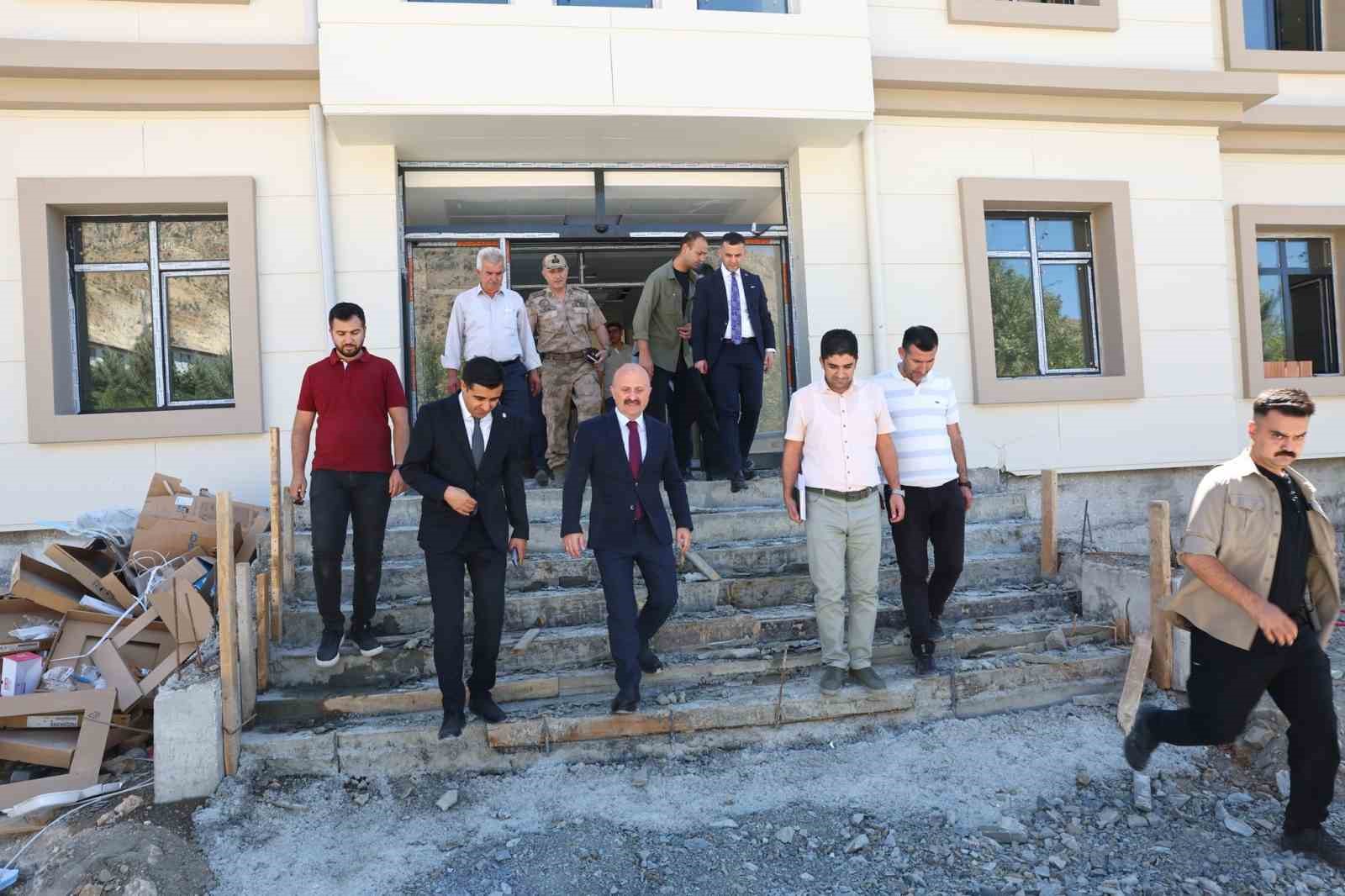 Tut il&ccedil;esi jandarma komutanlığı yeni hizmet binasında sona gelindi
