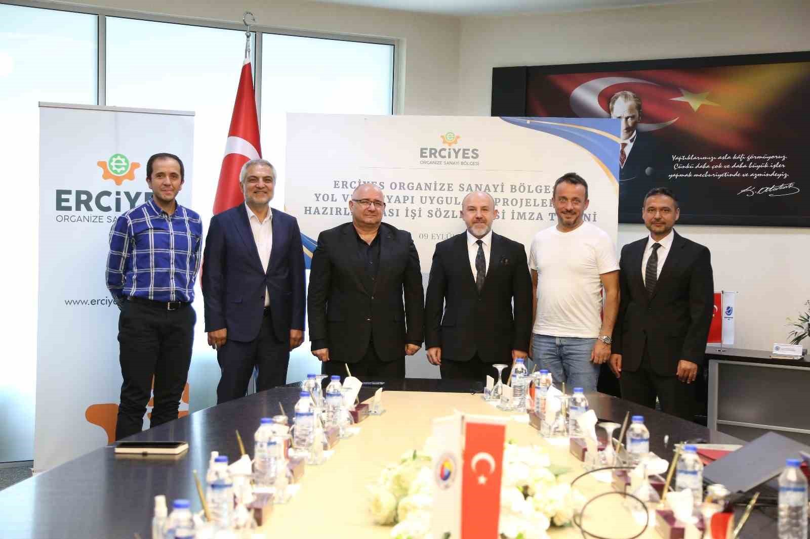 Erciyes OSB&rsquo;de altyapı &ccedil;alışmaları başlıyor
