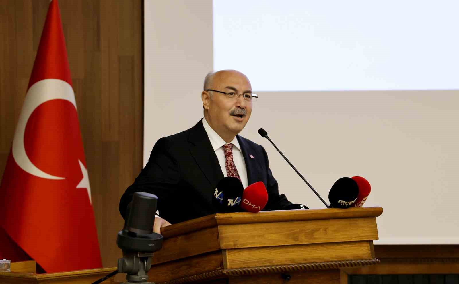 Vali Köşger: "Dünyadaki savaşların üçüncü sebebi enerji"