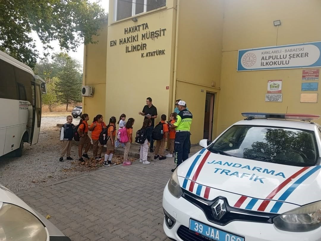 Kırklareli’nde okul servisleri denetlendi
