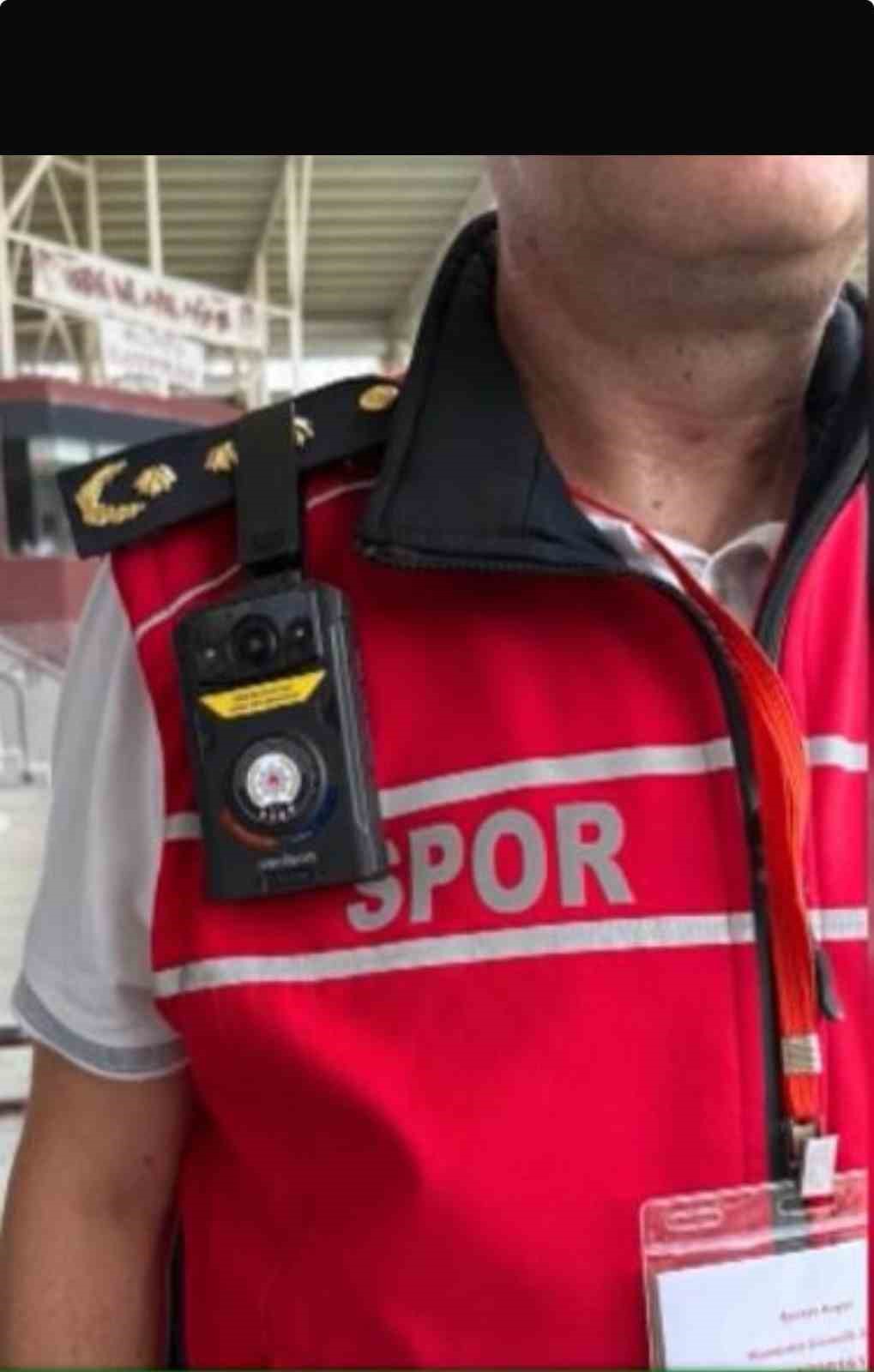 Elazığ’da spor güvenliğini artırmak için yaka kamerası uygulaması hayata geçirildi
