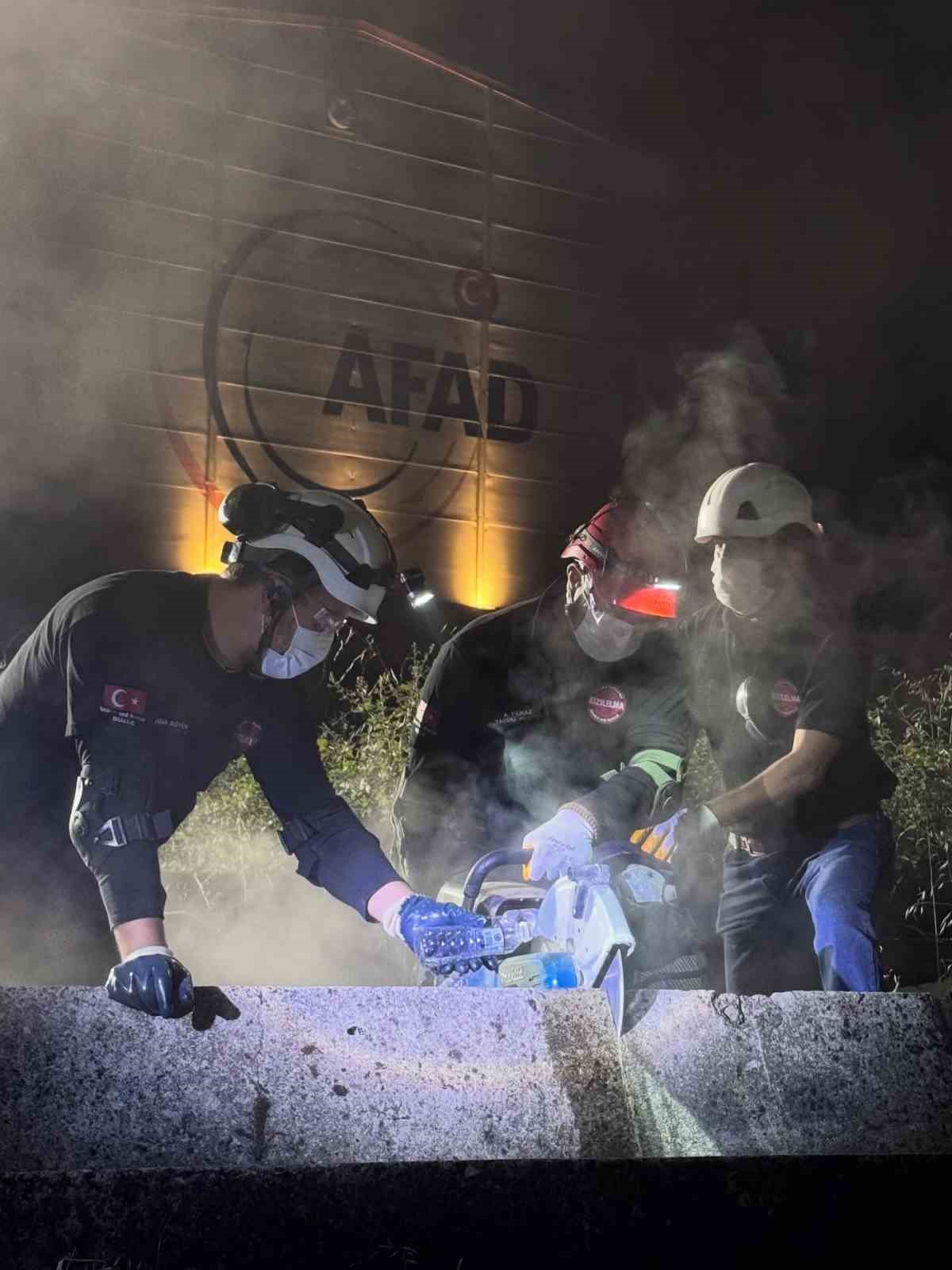 Afete hazırlık eğitimleri devam ediyor