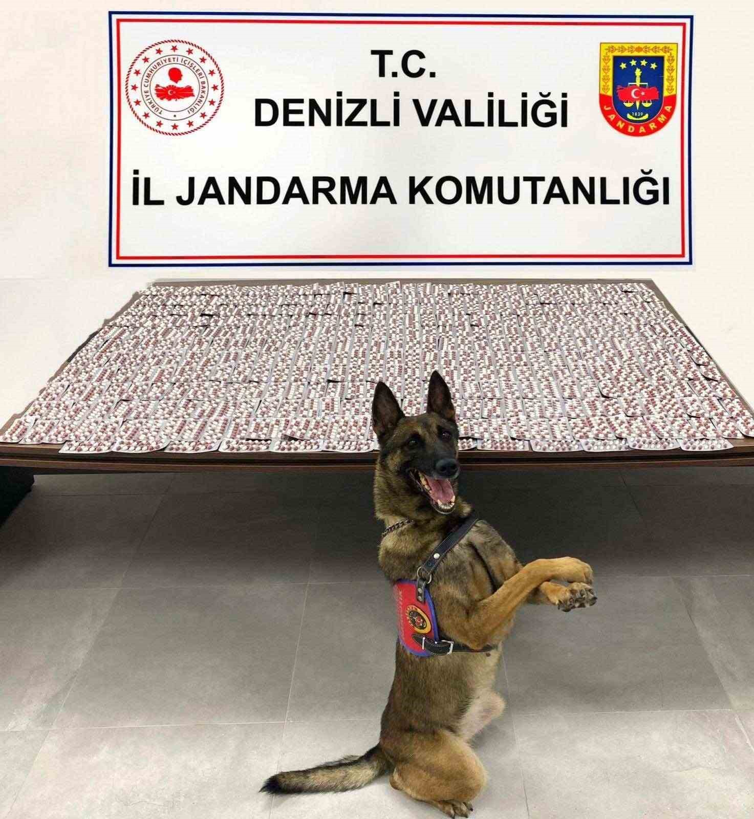 Denizli’de jandarma uyuşturucu tacirlerine geçit vermiyor