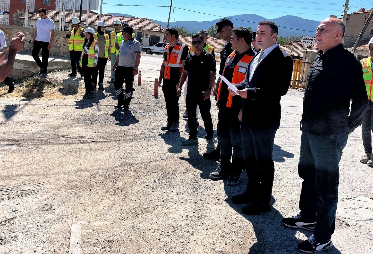 Hisarcık konsantrat&ouml;r tesislerinde yer &uuml;st&uuml; maden tatbikatı
