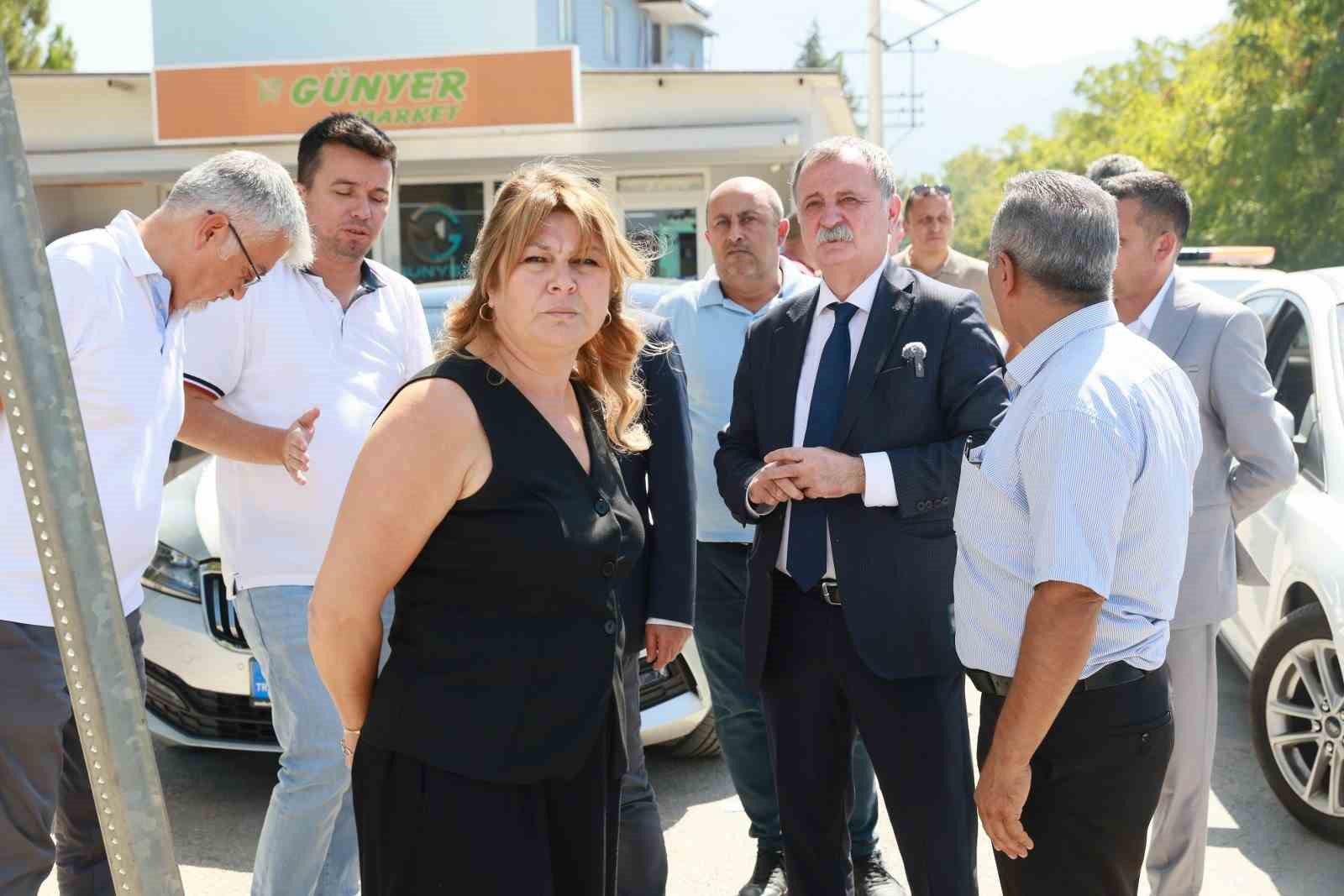 Başkan Balaban çalışmaları yerinde denetledi