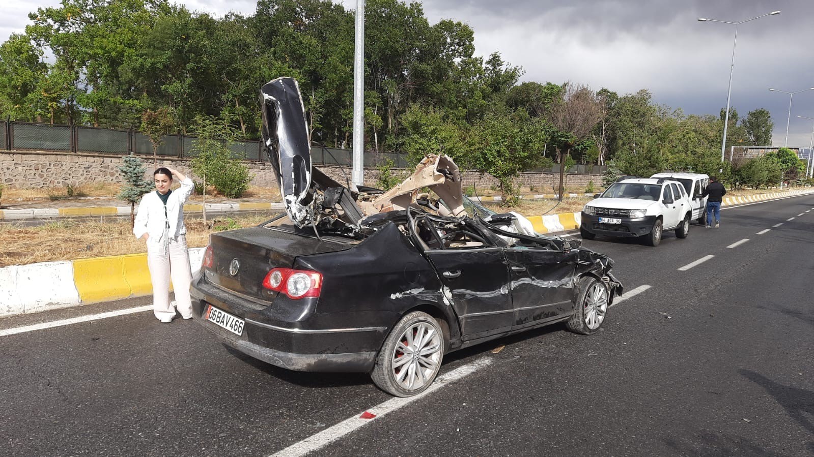 Patnos’ta trafik kazası, 1 yaralı