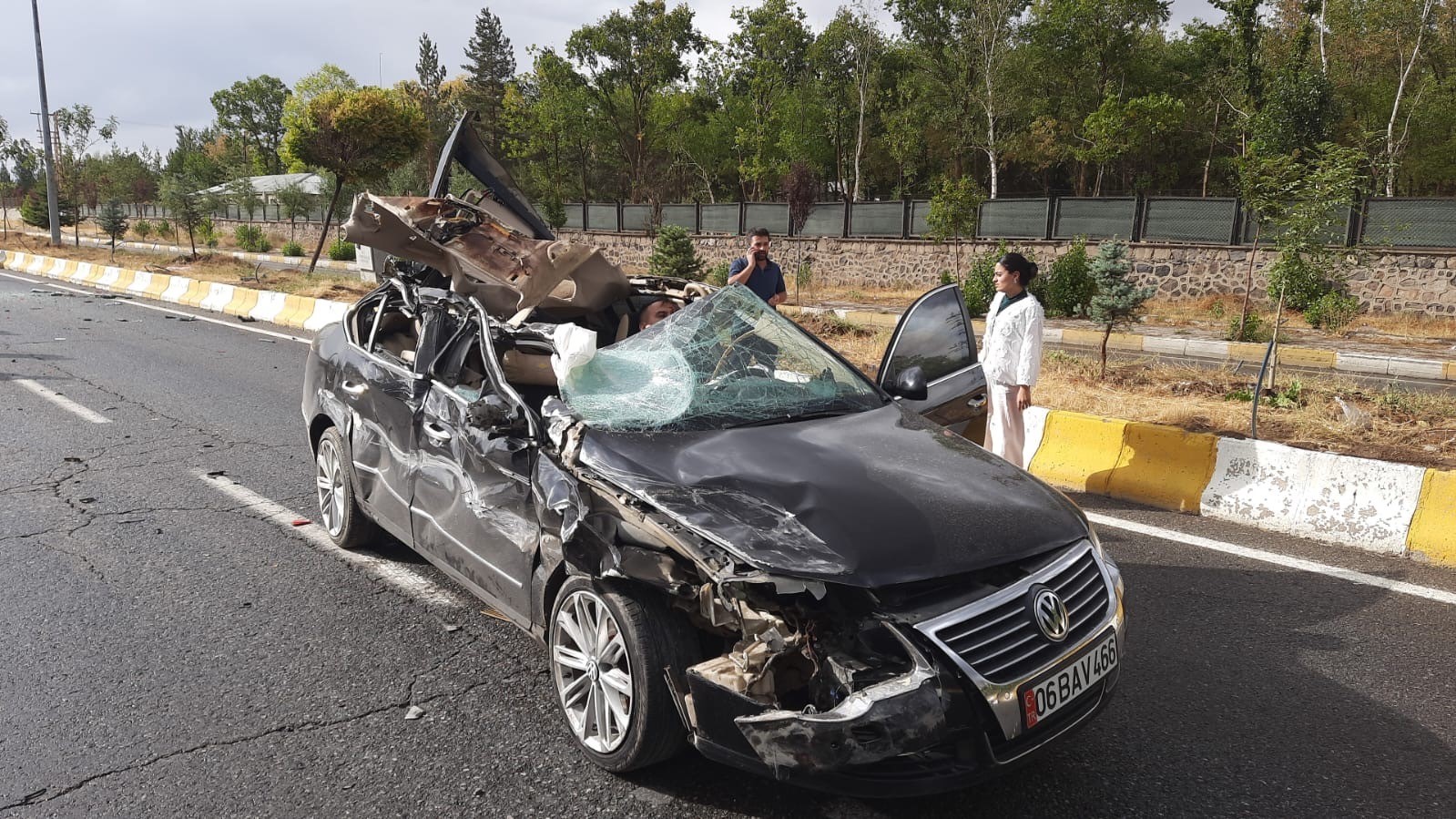 Patnos&rsquo;ta trafik kazası, 1 yaralı
