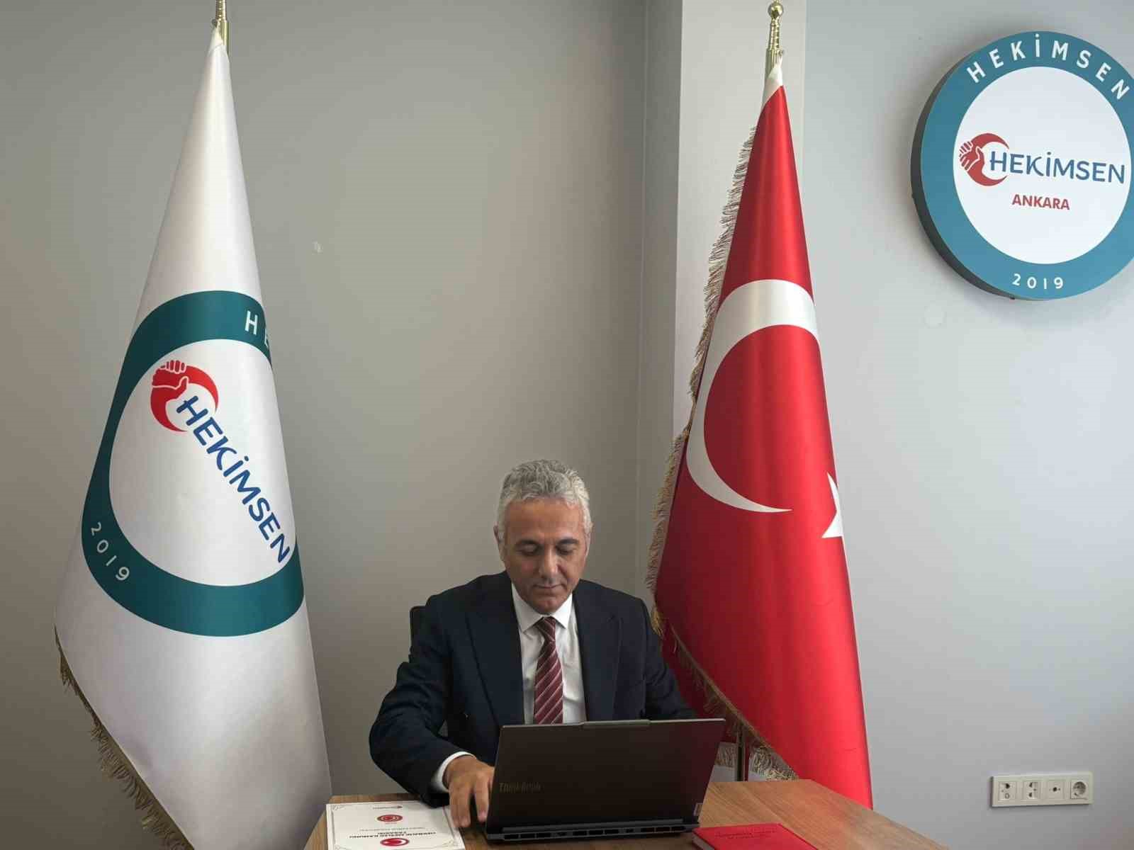 Hekimsen Başkanı Kurban: "Hekim başına d&uuml;şen hasta sayısı azalacak"
