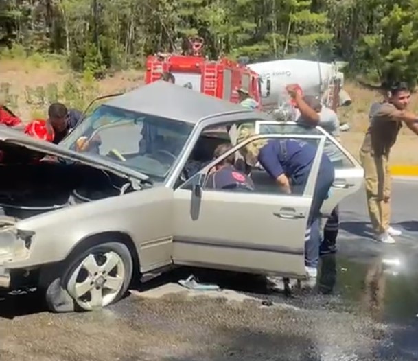 Dalaman&rsquo;da trafik kazası: 1 &ouml;l&uuml;, 3 yaralı
