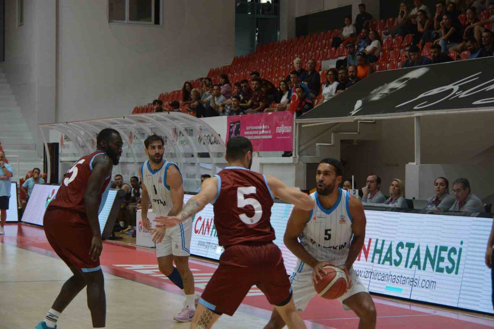 Ege Cup 2025: Aliağa Petkimspor: 72 - Trabzonspor: 74
