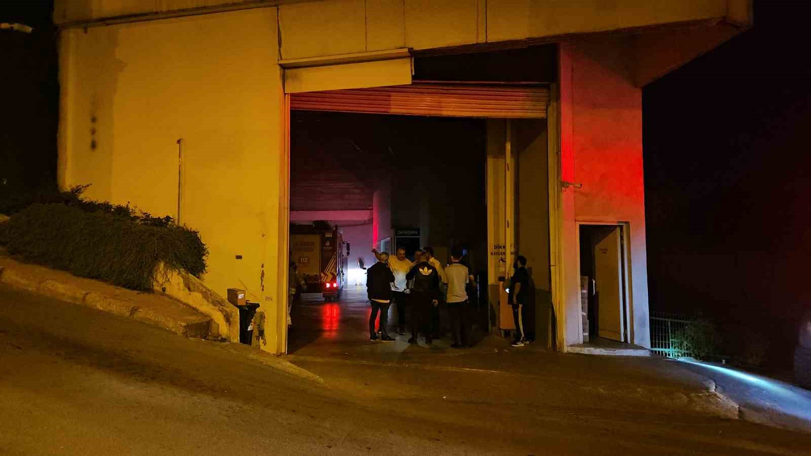 Sarıyer’de otelde korkutan yangın