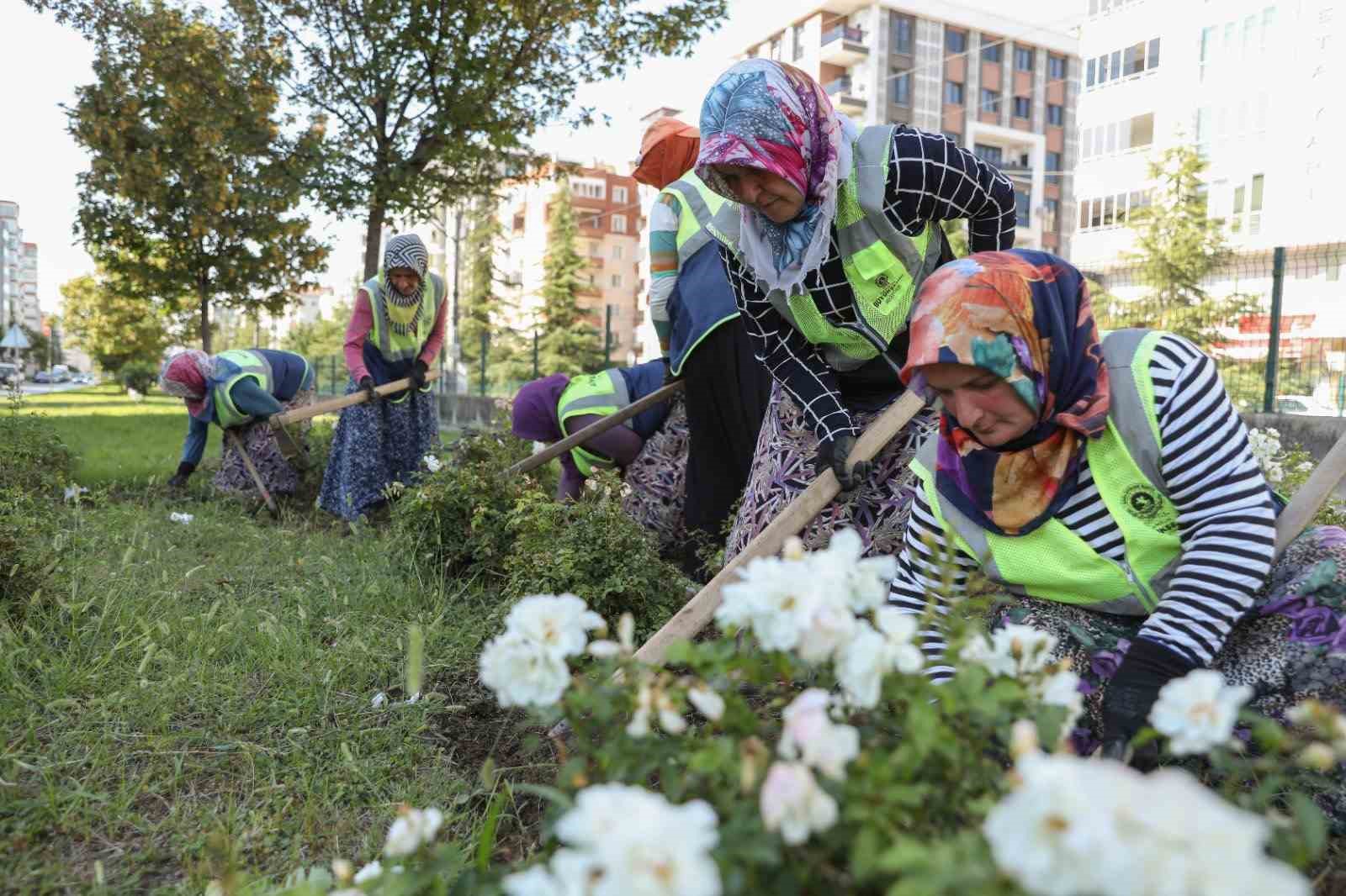 Samsun, kadınların emeğiyle güzelleşiyor