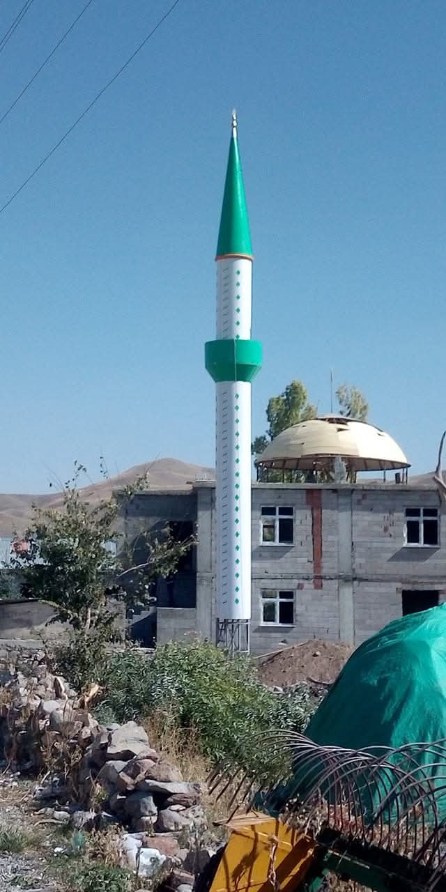Artvin’de üretilen çelik minareler yurdun dört bir yanına gönderiliyor