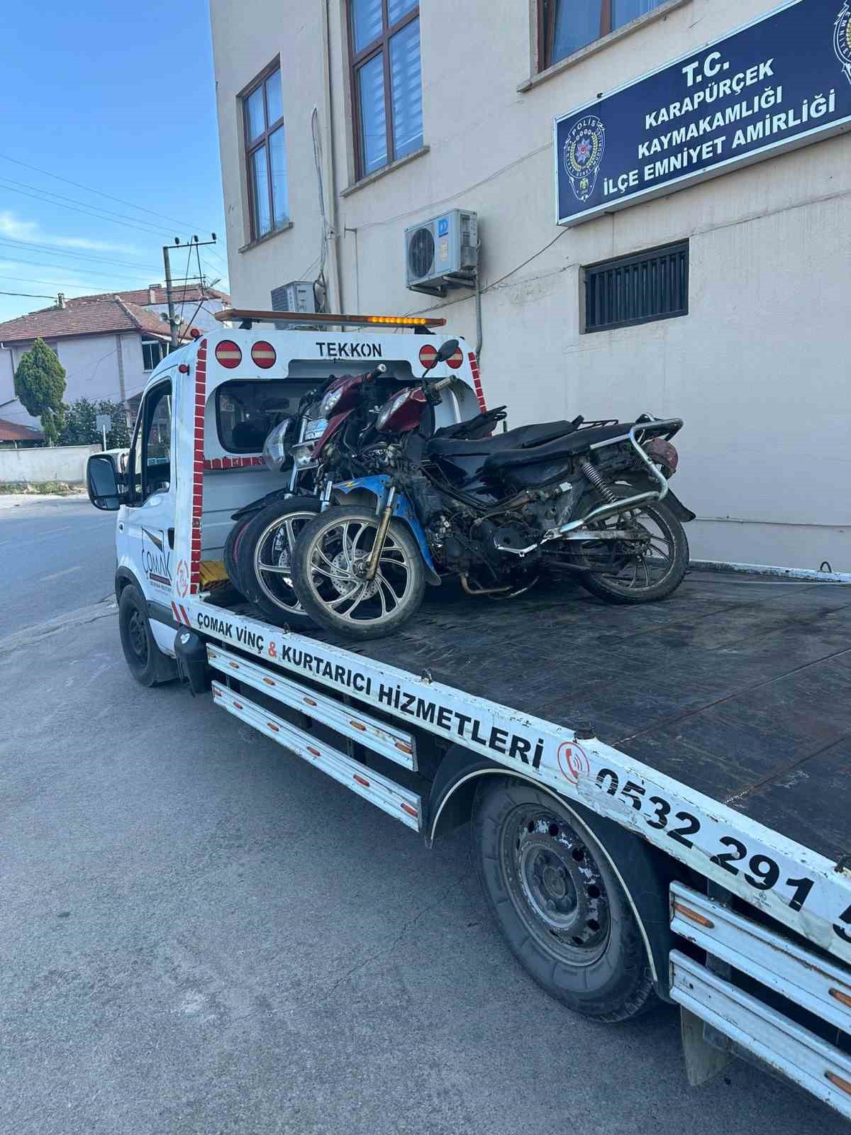 Sakarya’da üç ayda 197 motosiklet denetlendi: 45’ine 453 bin lira ceza kesildi