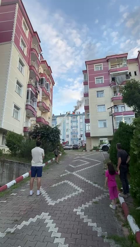 Ordu&rsquo;da membran tadilatı sonrası &ccedil;atı yangını
