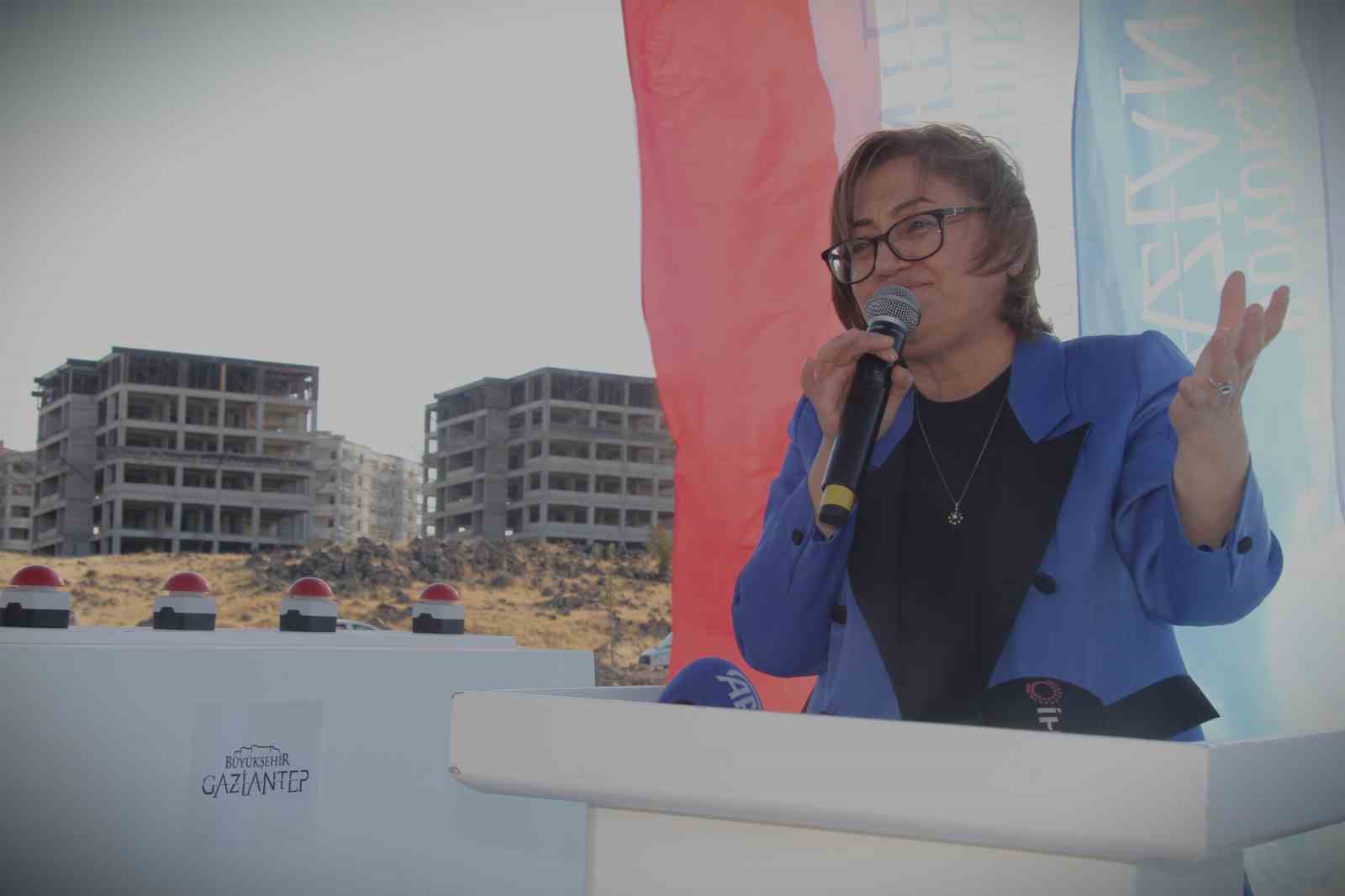 Gaziantep’te yeni konutların temeli atıldı