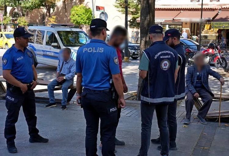 Isparta’da düzensiz göçle mücadele kapsamında huzur uygulaması yapıldı