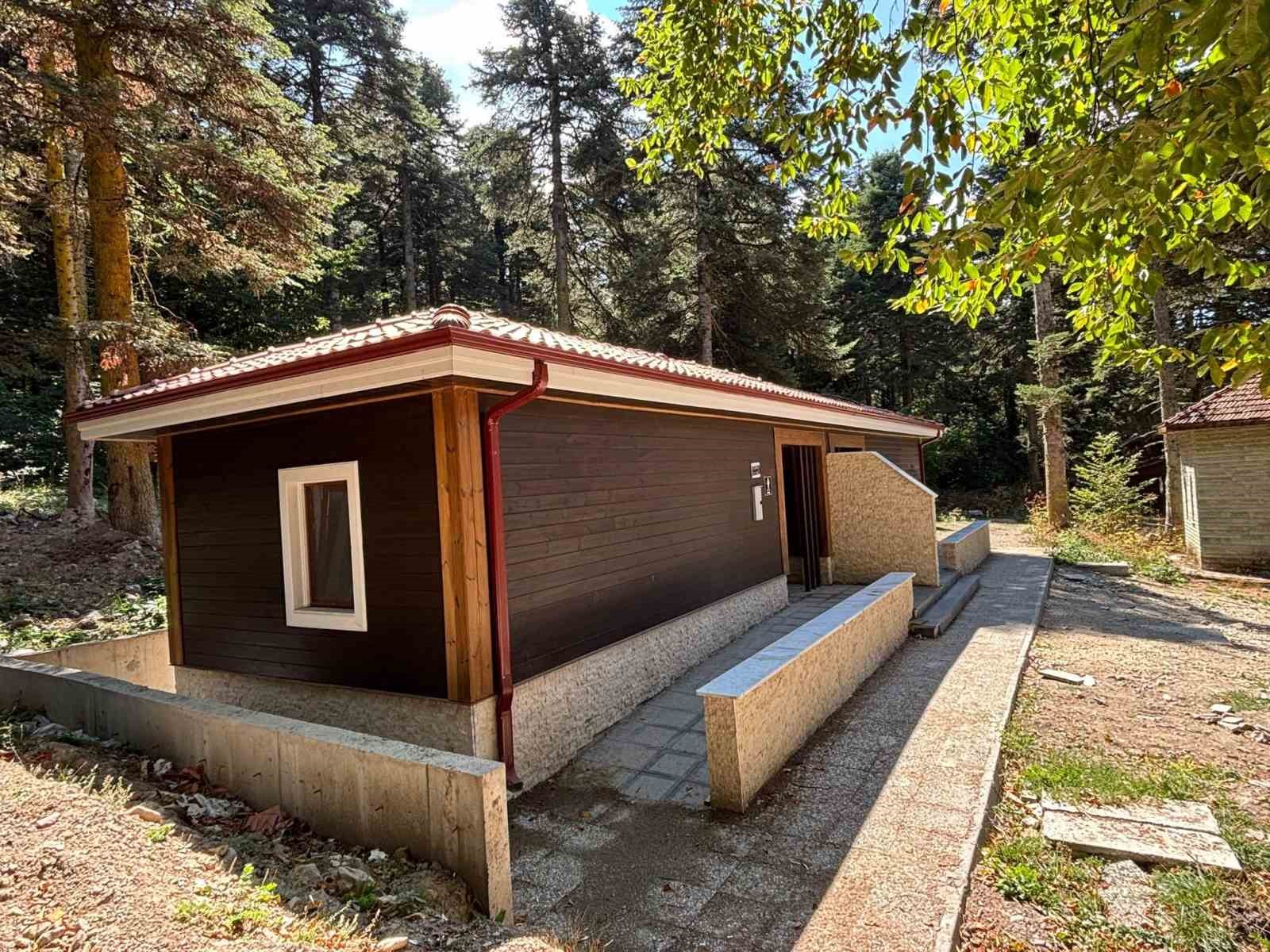 Bolu’nun gözdesi Gölcük’te yenileme çalışmaları
