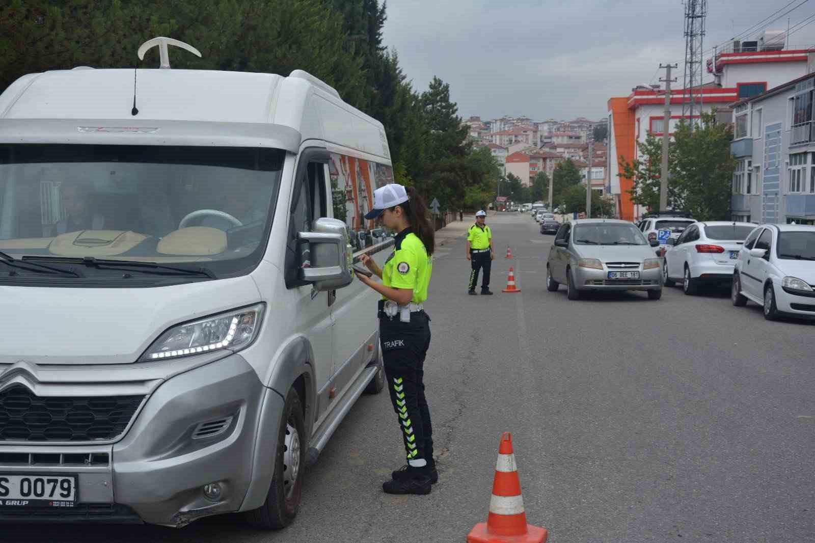 Karabük’te okul çevrelerinde güvenlik denetimi