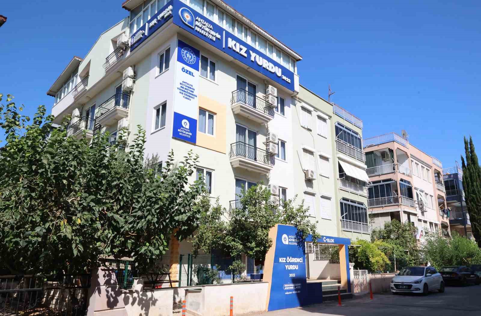 Büyükşehir Belediyesi öğrenci yurtları yeni döneme hazır