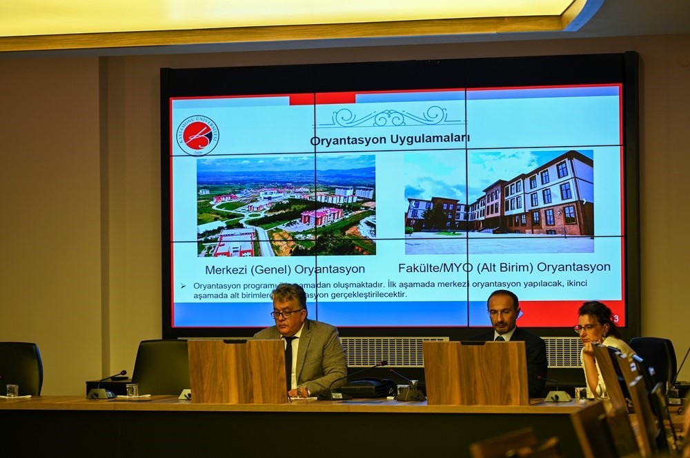 Kastamonu Üniversitesi’nde yeni akademik yılın hazırlıkları masaya yatırıldı