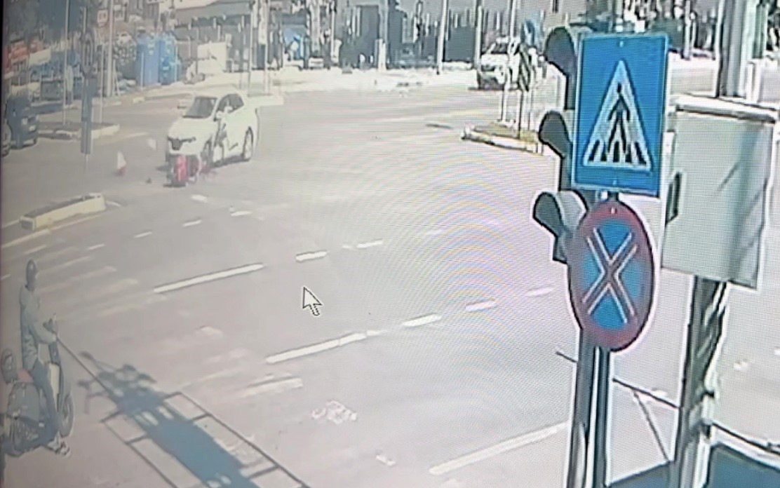 Çorum’da otomobille motosiklet çarpıştı: 1 yaralı