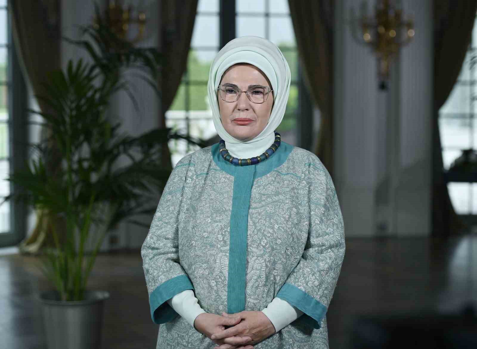 Emine Erdoğan, 5. Lider Eşleri Zirvesi’ne video mesaj gönderdi