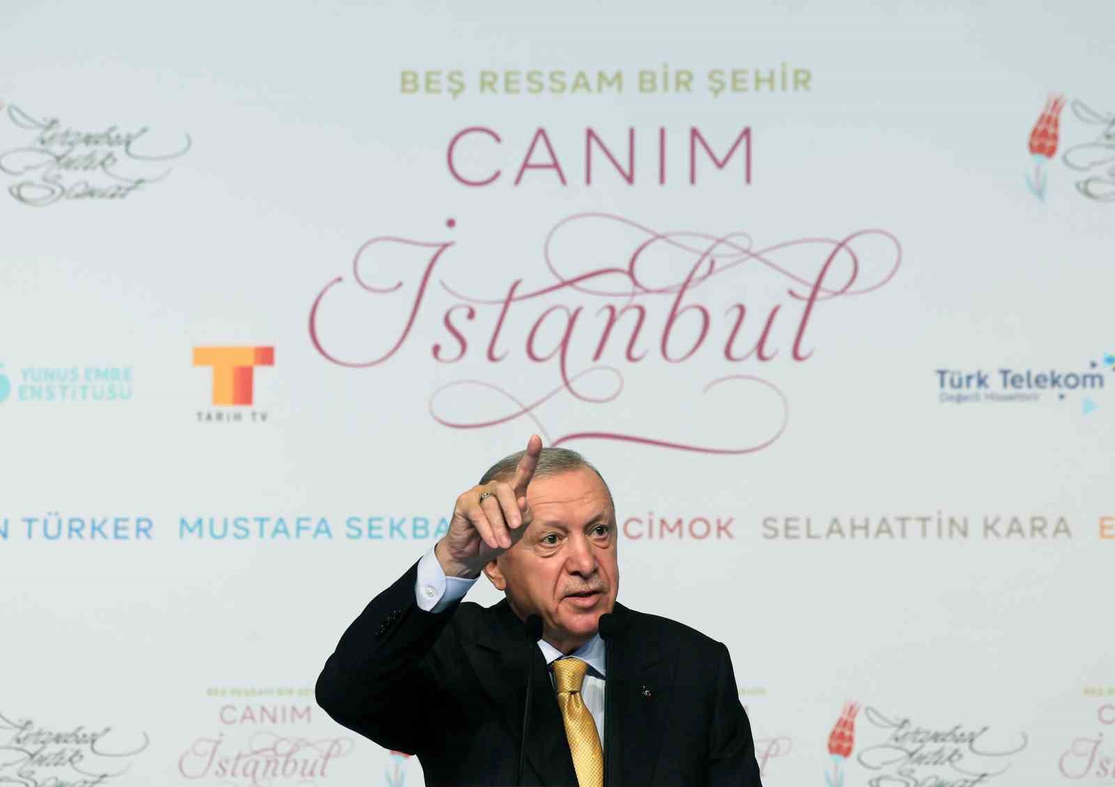 Cumhurbaşkanı Erdoğan: "İstanbul i&ccedil;in hi&ccedil;bir zaman yaptıklarımızla yetinmedik, yetinmeyeceğiz"

