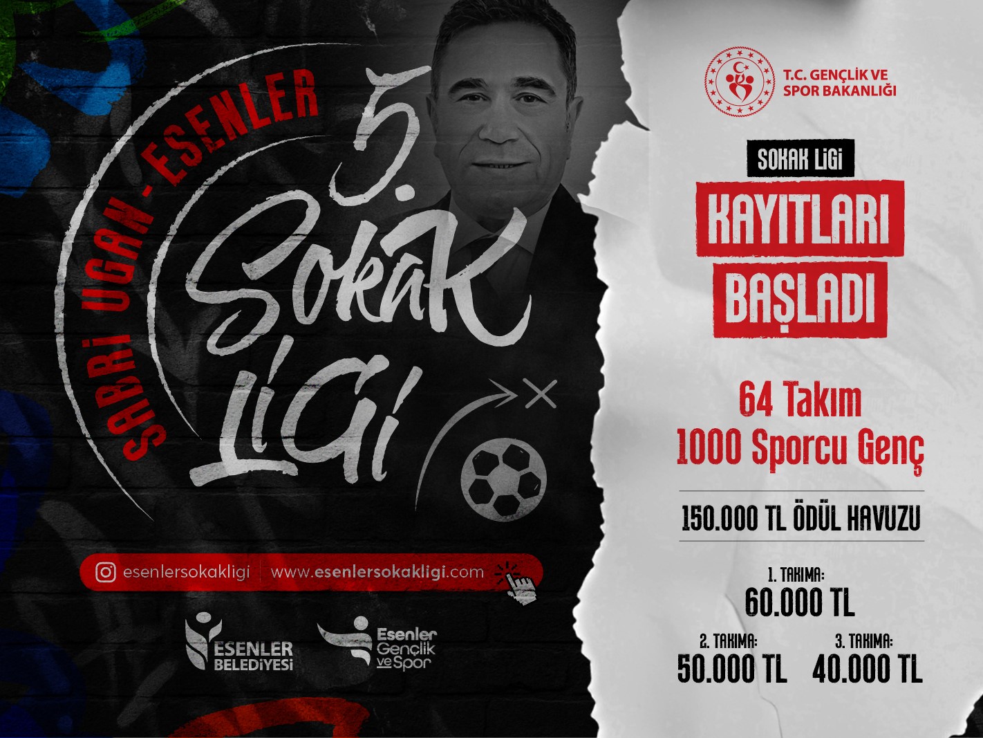 Esenler Sokak Ligi&rsquo;nden Sabri Ugan&rsquo;a vefa
