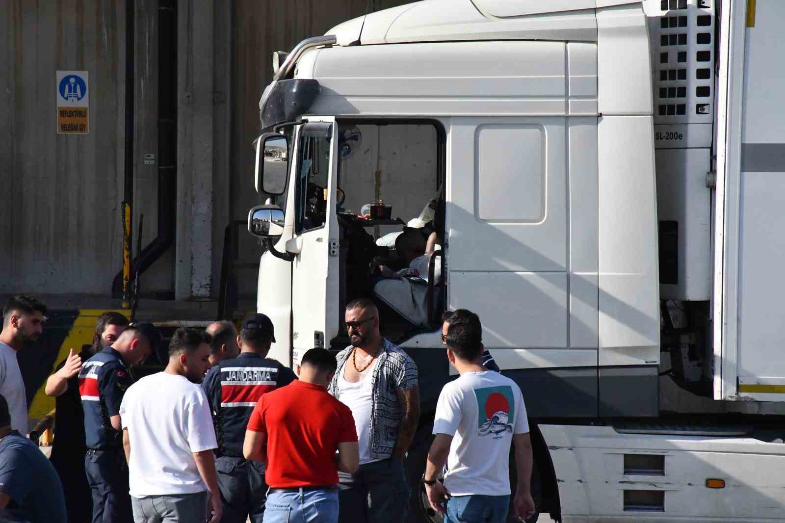 İzmir’de tır sürücüsü araç içerisinde ölü bulundu
