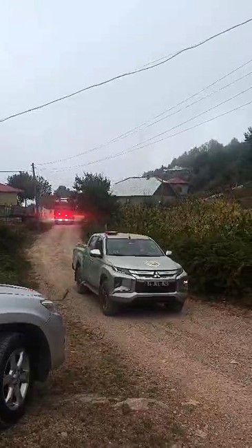 Orman yangınının 2’nci gününde de soğutma çalışmaları sürüyor
