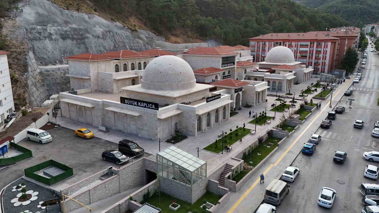 Kızılcahamam’da açılan Büyük Kaplıca’ya yoğun ilgi