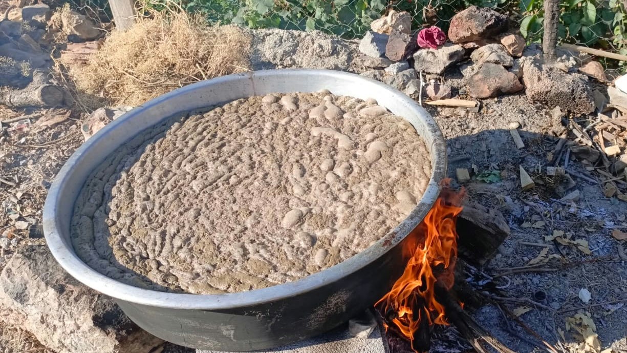 Bozkır’da geleneksel pekmez yapımı sabır ve emek gerektiriyor