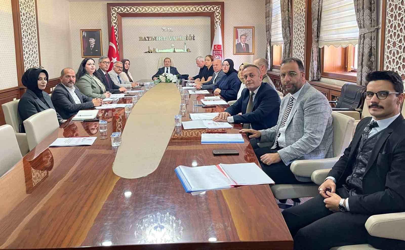 Bayburt’ta II. Otizm Eylem Planı kapsamında ’İl İzleme ve Değerlendirme Kurulu Toplantısı’ yapıldı