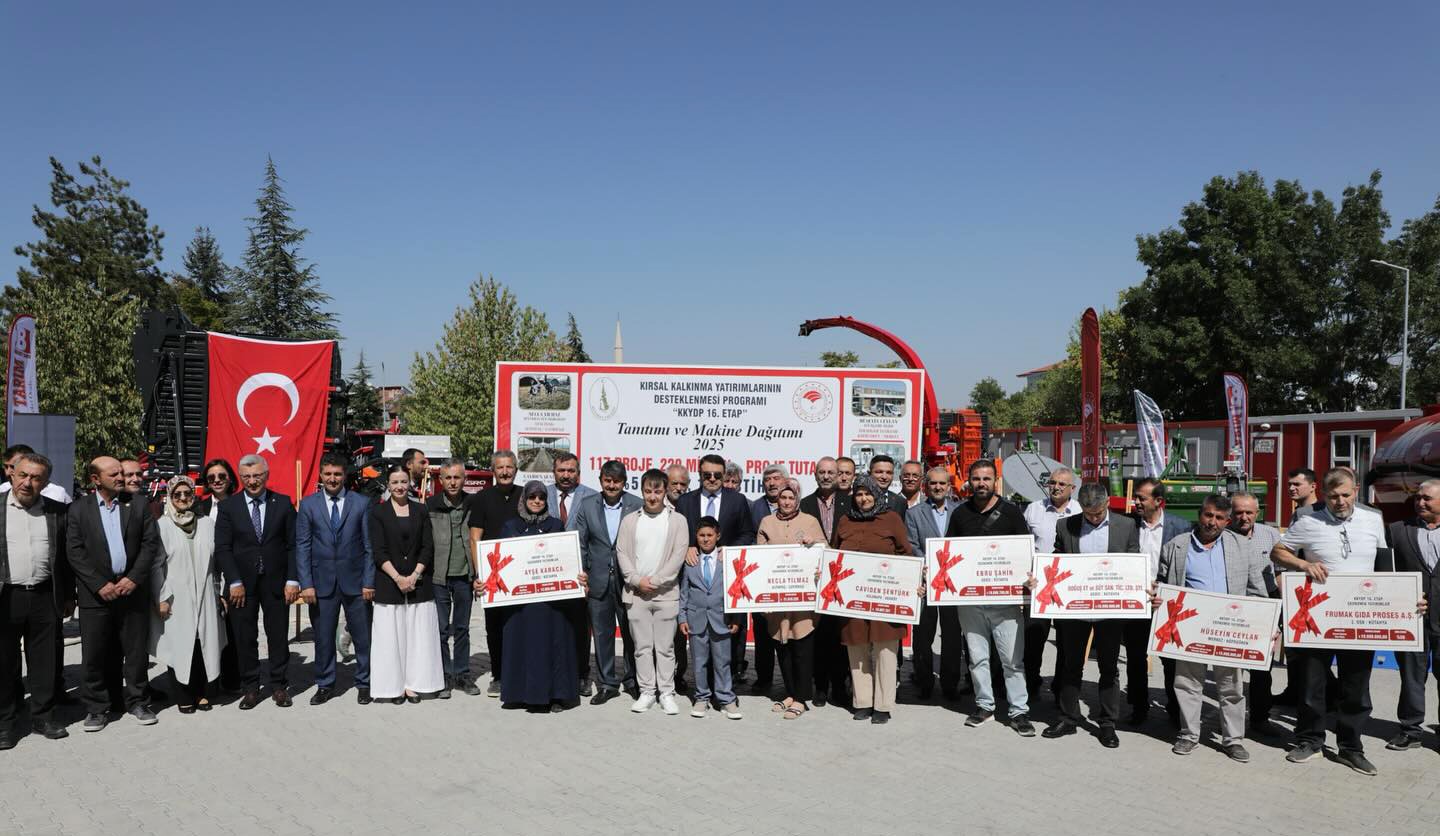 Kütahya’da çiftçilere 229 milyon TL hibe desteği verildi
