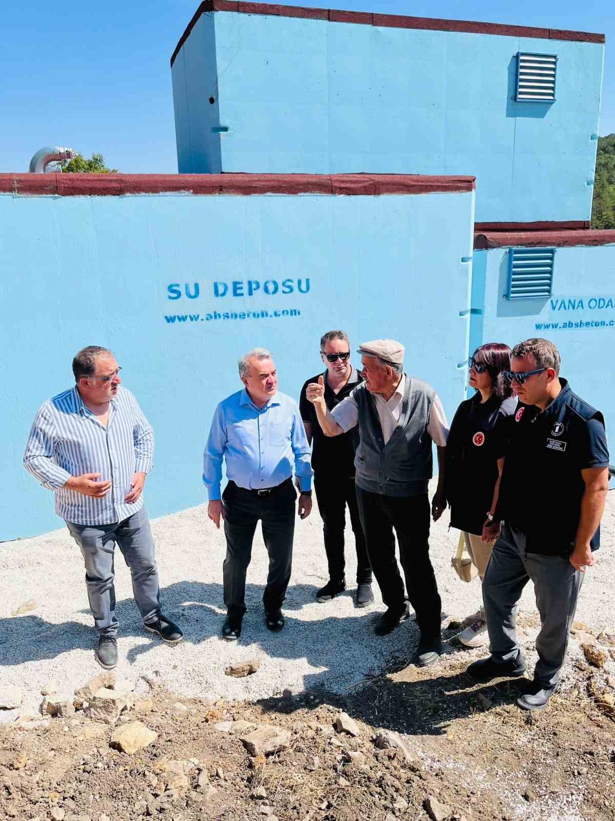 Boz&uuml;y&uuml;k&rsquo;te yeni su deposu
