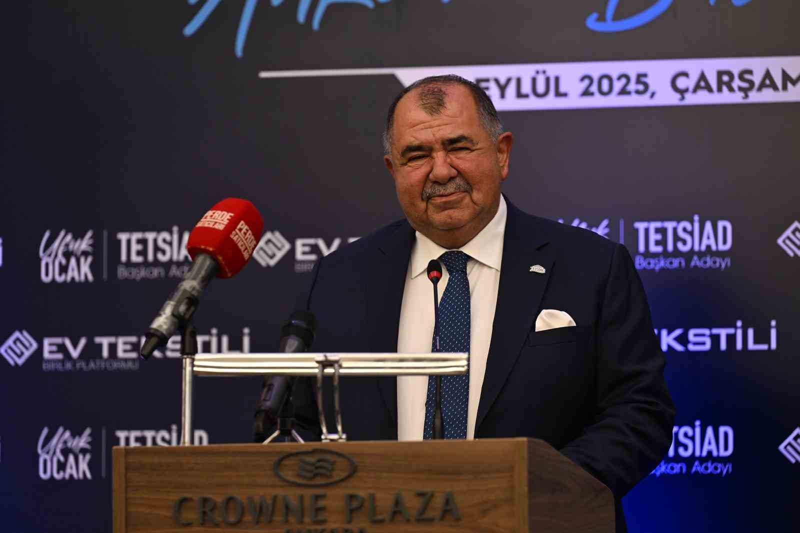 TETSİAD Başkan Adayı Ufuk Ocak&rsquo;tan &lsquo;Prestijli Fuar&rsquo; M&uuml;jdesi
