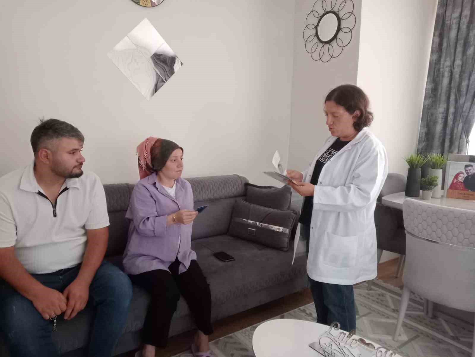 Düzce’de riskli gebeler yakın takipte