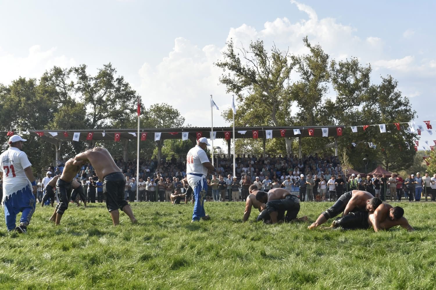 Havran&rsquo;da Seyitonbaşı Yağlı G&uuml;reşleri coşkusu
