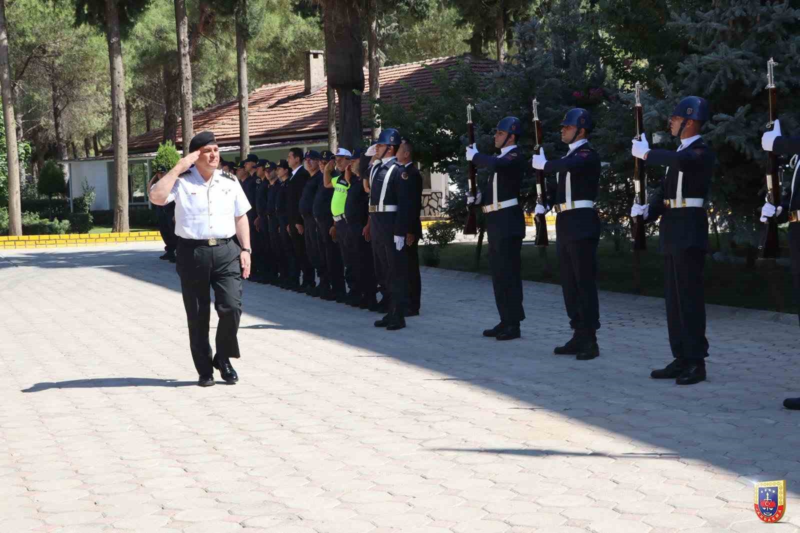 Jandarma Genel Komutanı Orgeneral Çardakcı Muğla’da incelemelerde bulundu