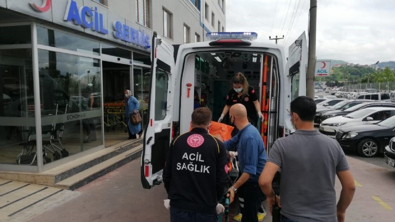 Zonguldak’ta skuter kazasında 13 yaşındaki çocuk ağır yaralandı