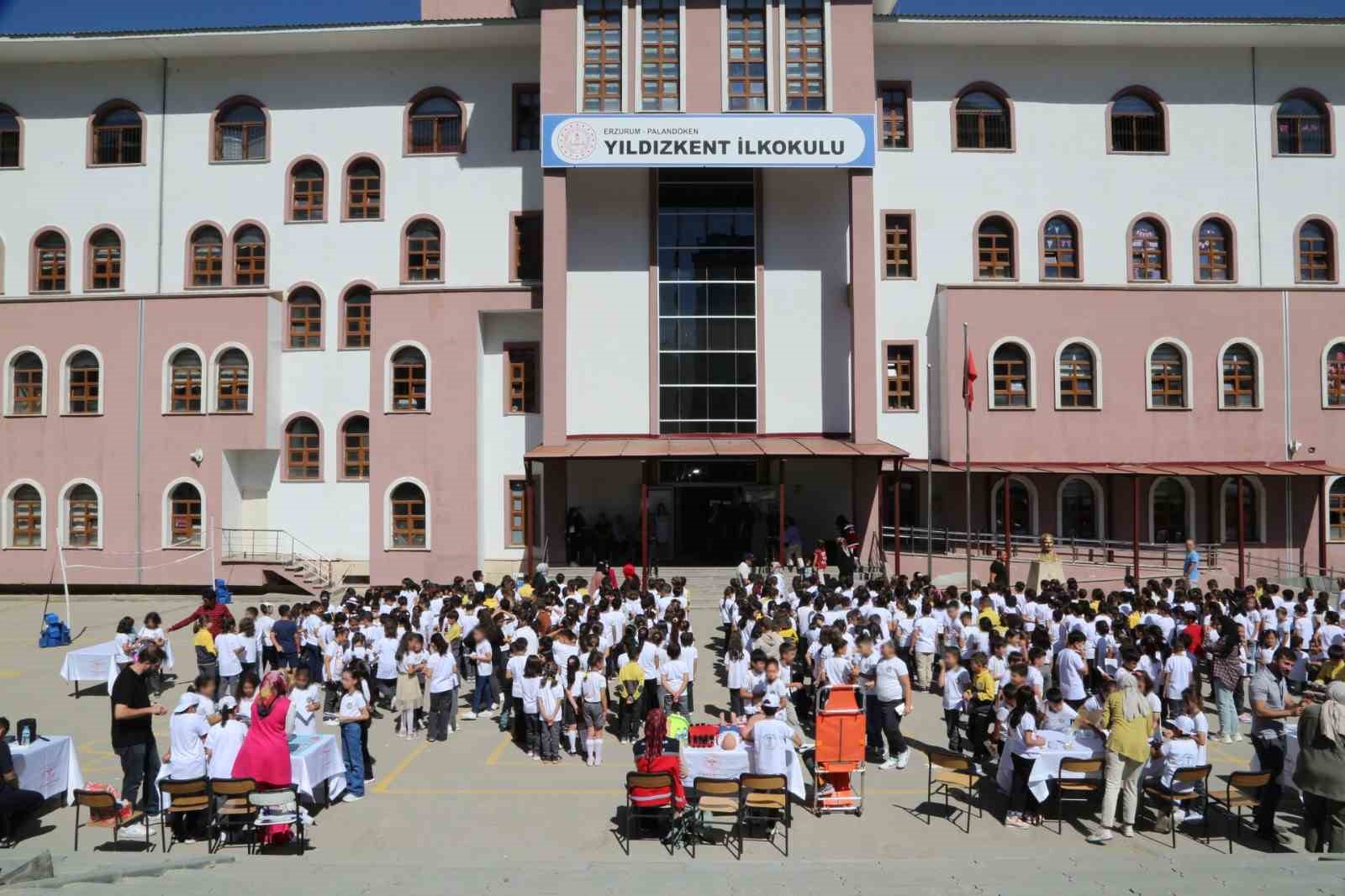 Yıldızkent İlkokulu’nda "Sağlıklı çocuk, sağlıklı gelecek" şenliği