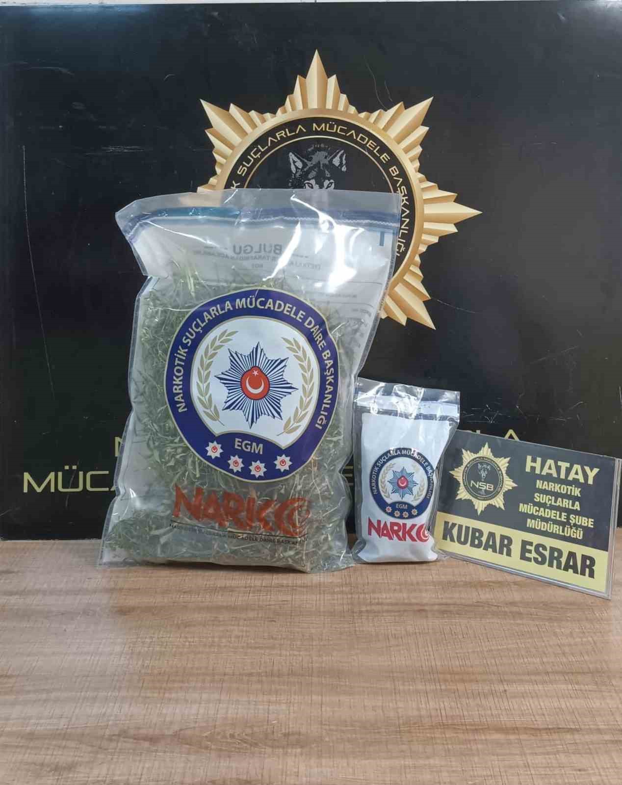 Hatay’da uyuşturucu operasyonu; 15 gözaltı