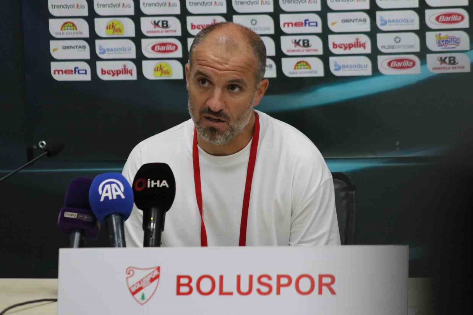 Boluspor - Manisa FK ma&ccedil;ının ardından
