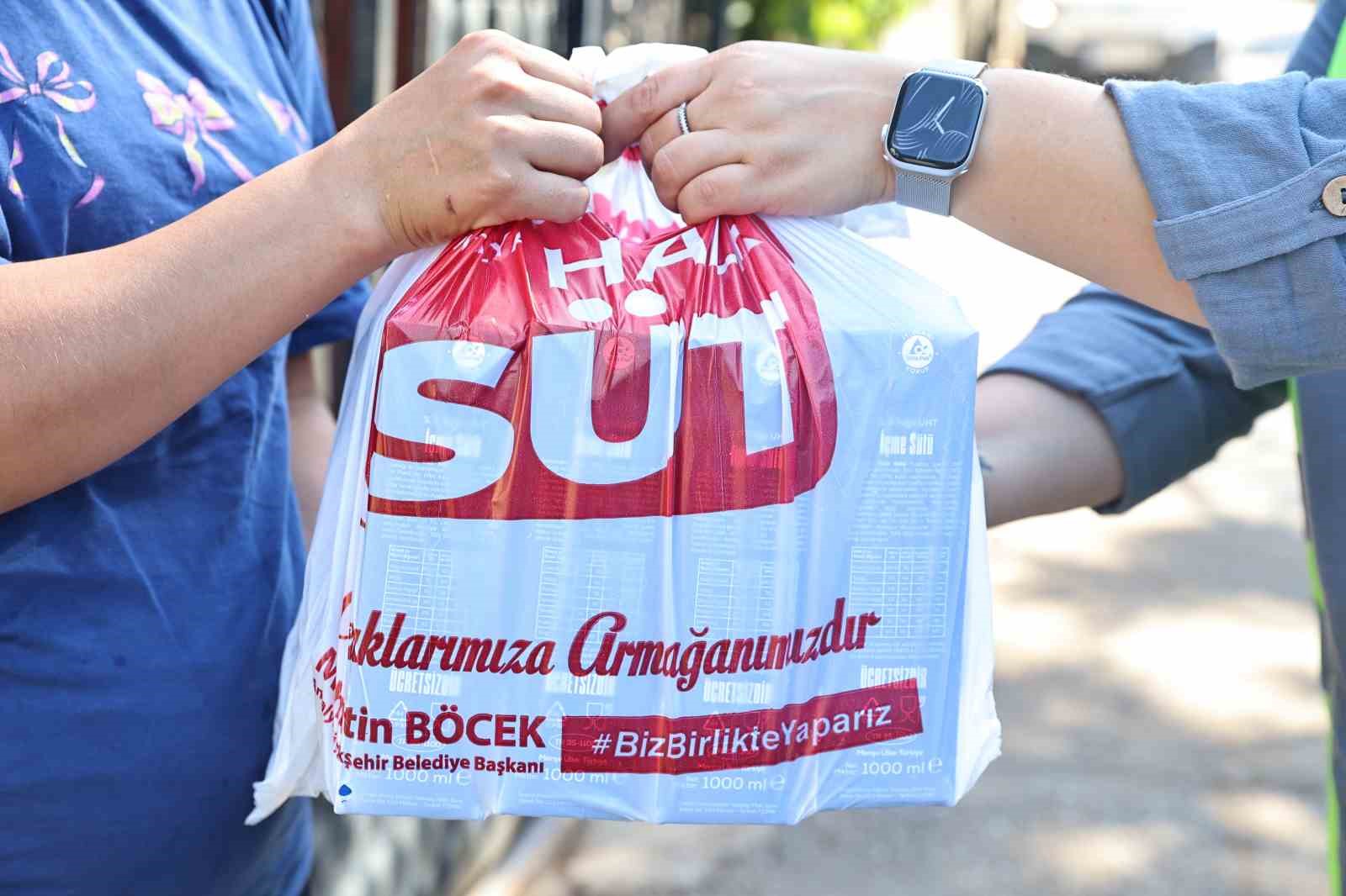 Halk süt 2025 yılında 10 bin çocuğa ulaştırıldı
