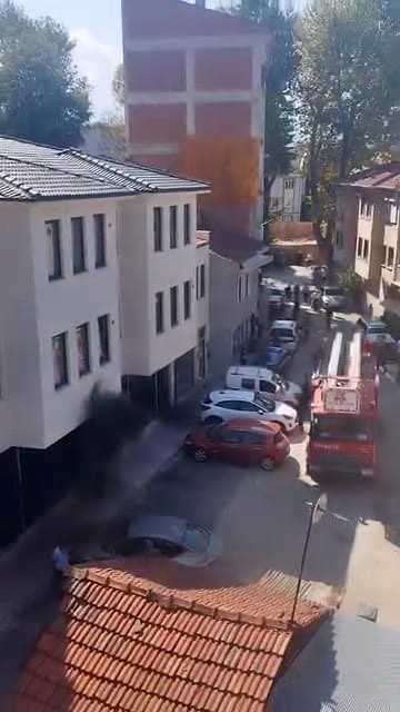 İnegöl’de korkutan yangın
